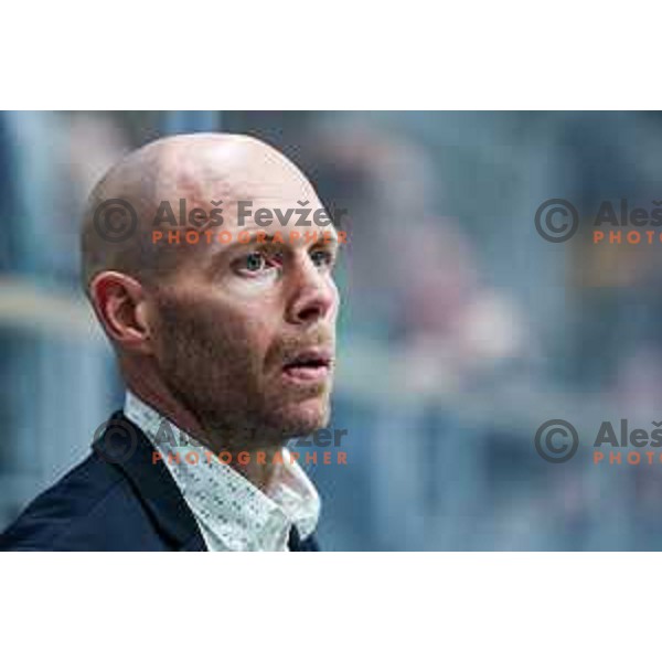 Andrej Tavzelj during IceHL match between SZ Olimpija and Villach in Ljubljana, Slovenia on September 20, 2024
