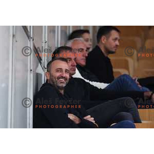 Ivica Jurkovic during OTP Bank League match between Ilirija and Terme Olimia Podcetrtek in Ljubljana, Slovenia on October 11, 2024