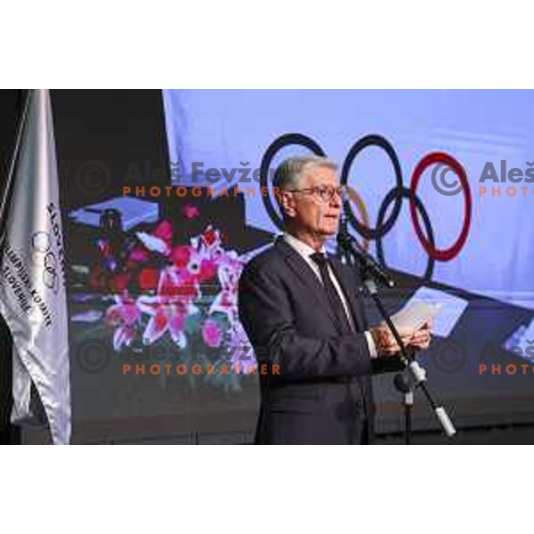 Franjo Bobinac at Days of Slovenian Olympic Committee - Dnevi Slovenskega Sporta, Portoroz, Slovenia on October 15, 2024