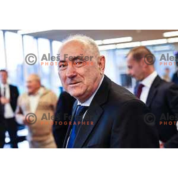 Radenko Mijatovic at General Assembly of Slovenia Football Association (NZS) at NNC Brdo pri Kranju, Slovenia on October 24, 2024