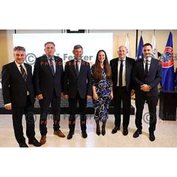 Radenko Mijatovic at General Assembly of Slovenia Football Association (NZS) at NNC Brdo pri Kranju, Slovenia on October 24, 2024