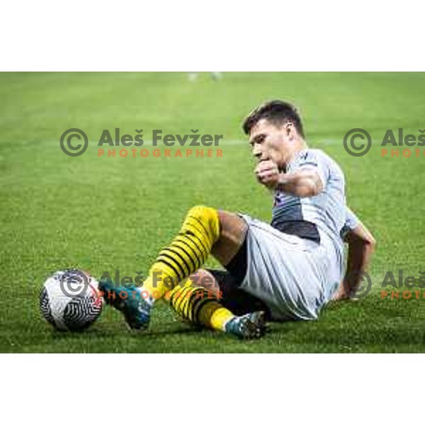 in action during Prva liga Telemach football match between Maribor and Radomlje in Ljudski vrt, Maribor, Slovenia on November 2, 2024. Photo: Jure Banfi