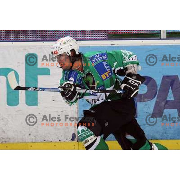 Frank Banham at ice-hockey game Tilia Olimpija- Red Bull Salzburg played in Hala Tivoli, Ljubljana, Slovenia 19.9.2008 