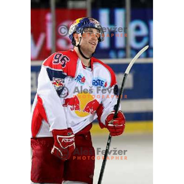 Martin Ulmer at ice-hockey game Tilia Olimpija- Red Bull Salzburg in first round of EBEL league played in Hala Tivoli, Ljubljana, Slovenia 19.9.2008 
