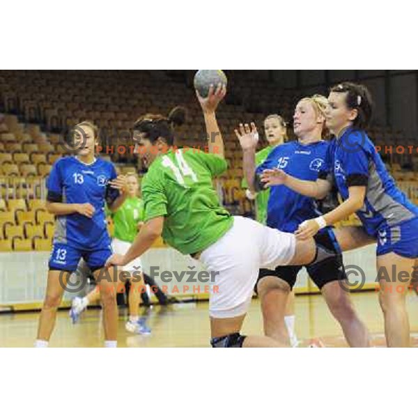 Naglic at handball match RK Olimpija - ZRK Velenje , 20.09.2008 
