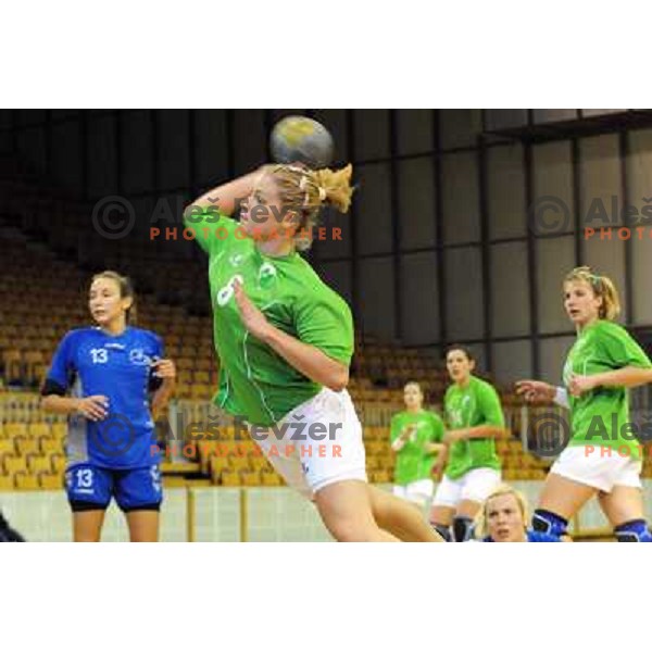 Matrusevska at handball match RK Olimpija - ZRK Velenje , 20.09.2008 