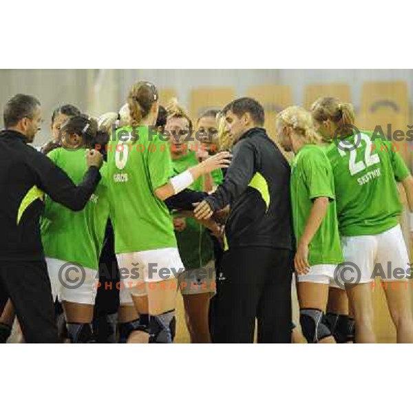 Rk Olimpija at handball match RK Olimpija - ZRK Velenje , 20.09.2008 