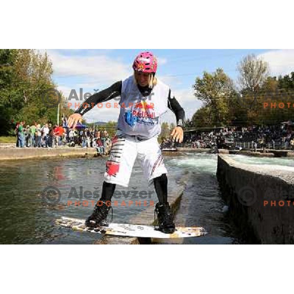 Wakeboard upstream- first ever event sponsored by Red Bull in Tacen, Slovenia 20.9.2008 
