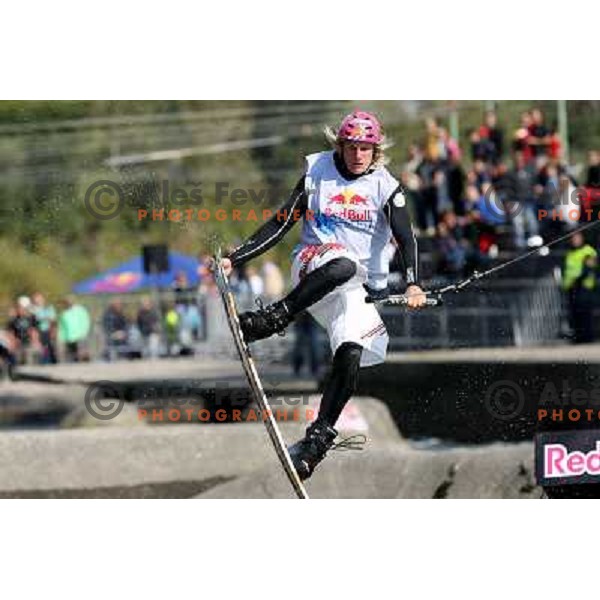 Wakeboard upstream- first ever event sponsored by Red Bull in Tacen, Slovenia 20.9.2008 