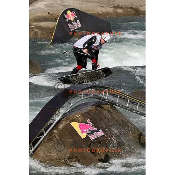 Wakeboard upstream- first ever event sponsored by Red Bull in Tacen, Slovenia 20.9.2008 