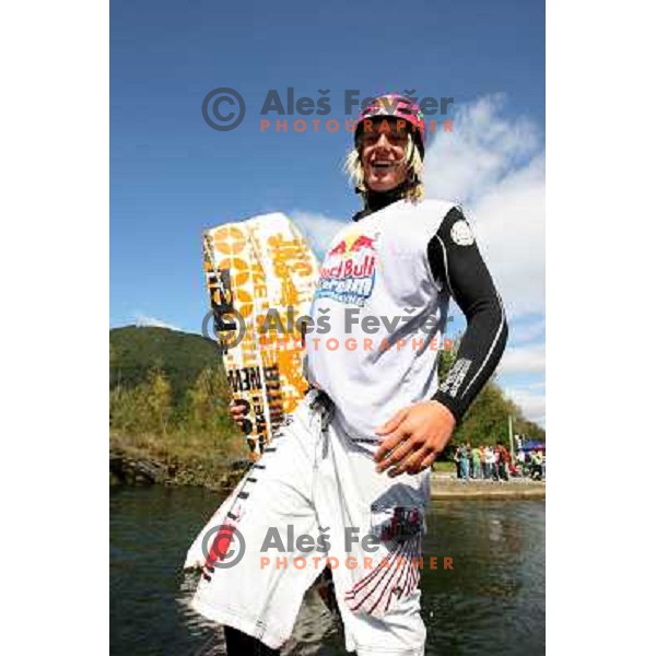 Wakeboard upstream- first ever event sponsored by Red Bull in Tacen, Slovenia 20.9.2008 