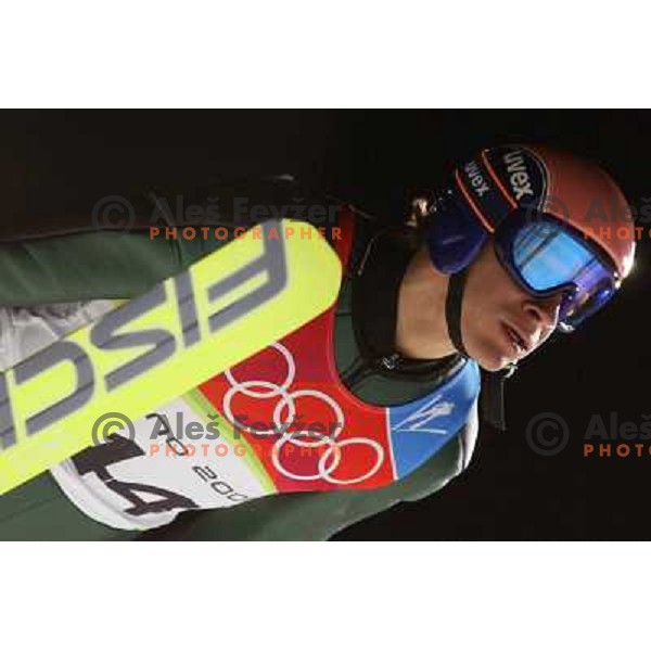 Kofler (AUT) at 120 m individual ski jumping event in Pragelato at Torino 2006 Winter Olympic games, Italy on February 18, 2006