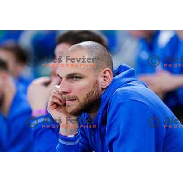 Borut Mackovsek during EHF Women\'s Champions League match between Krim Mercator (SLO) and FTC Rail Cargo Hungaria (HUN) in SRC Stozice, Ljubljana, Slovenia on January 11, 2025