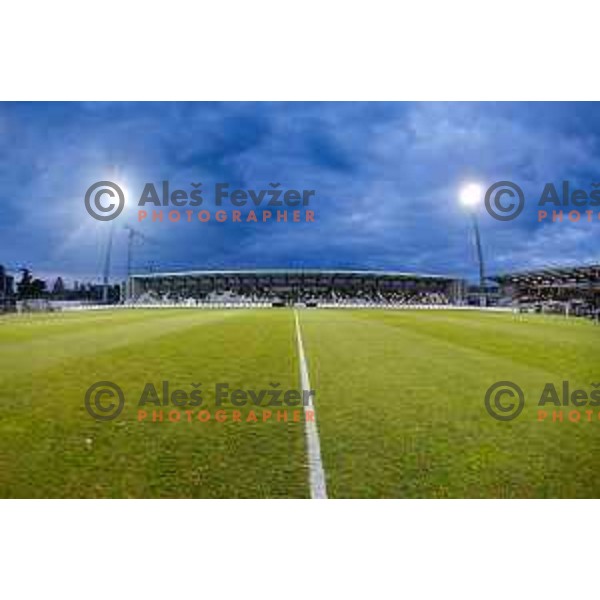 in action during Prva liga Telemach 2024/2025 football match between Koper and Olimpija at Bonifika Stadium in Koper on February 8, 2025