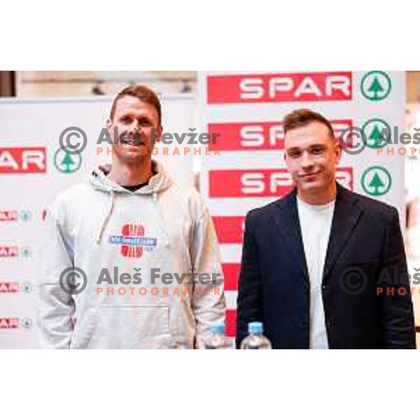 Press conference of Spar Cup 2025 basketball in Ljubljana, Slovenia on February 11, 2025