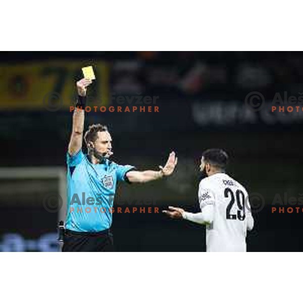 in action during football match between NK Celje (SLO) and APOEL FC (CY) in playoffs of UEFA Conference League 2024/25 in Stadion z’dezele, Celje, Slovenia on February 13, 2025. Photo: Jure Banfi