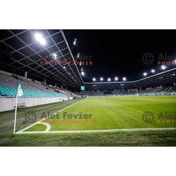 during Prva liga Telemach 2024/2025 football match between Olimpija and Nafta 1903 in Ljubljana, Slovenia on February 16, 2025