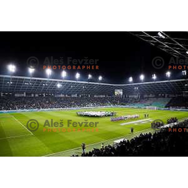Stadion Stozice during UEFA Conference League Playoff Round football match between Olimpija and Borac Banja Luka in Stozice, Ljubljana, Slovenia on February 20, 2025. Photo: Filip Barbalic