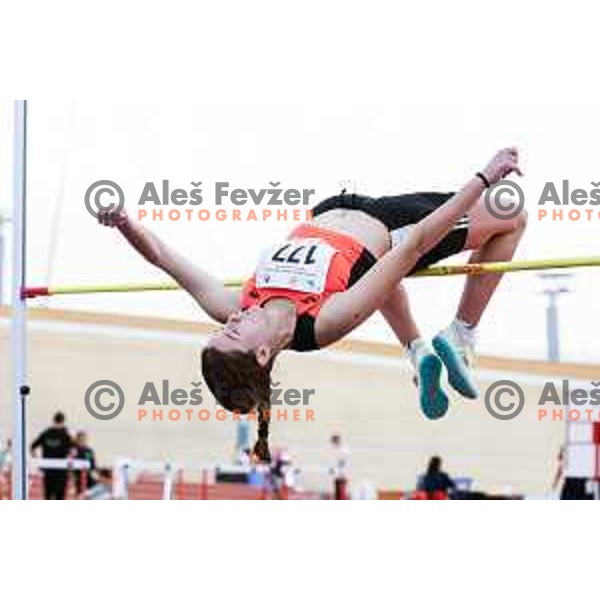Competes at Slovenian Athletic Indoor Championship in Novo Mesto on February 23, 2025