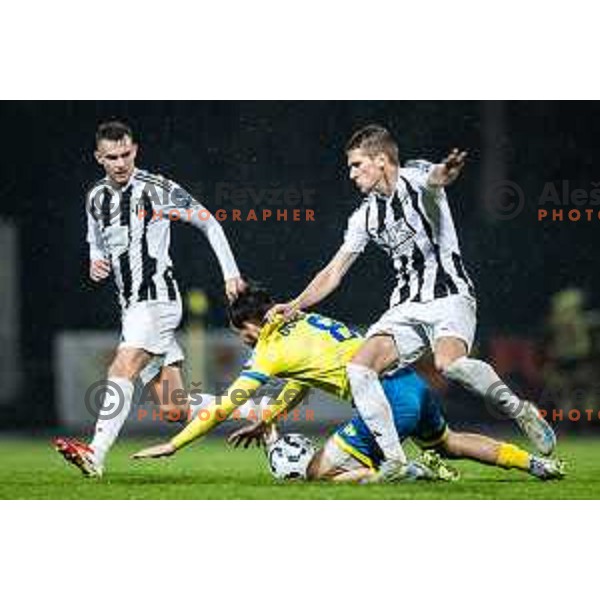 in action during Slovenian cup 2024/25 football match between NS Mura and Koper in Fazanerija, Murska Sobota, Slovenia on February 26, 2025. Photo: Jure Banfi