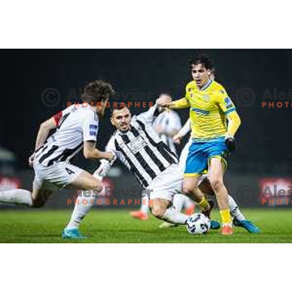 in action during Slovenian cup 2024/25 football match between NS Mura and Koper in Fazanerija, Murska Sobota, Slovenia on February 26, 2025. Photo: Jure Banfi