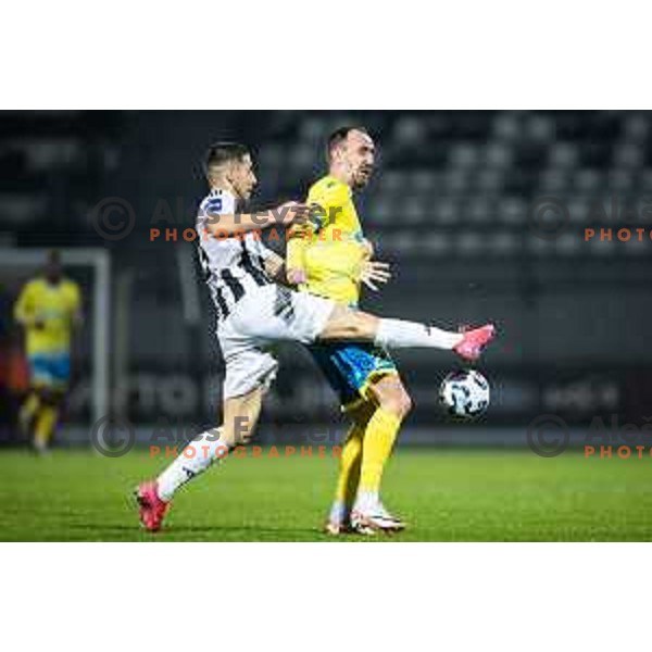 in action during Slovenian cup 2024/25 football match between NS Mura and Koper in Fazanerija, Murska Sobota, Slovenia on February 26, 2025. Photo: Jure Banfi