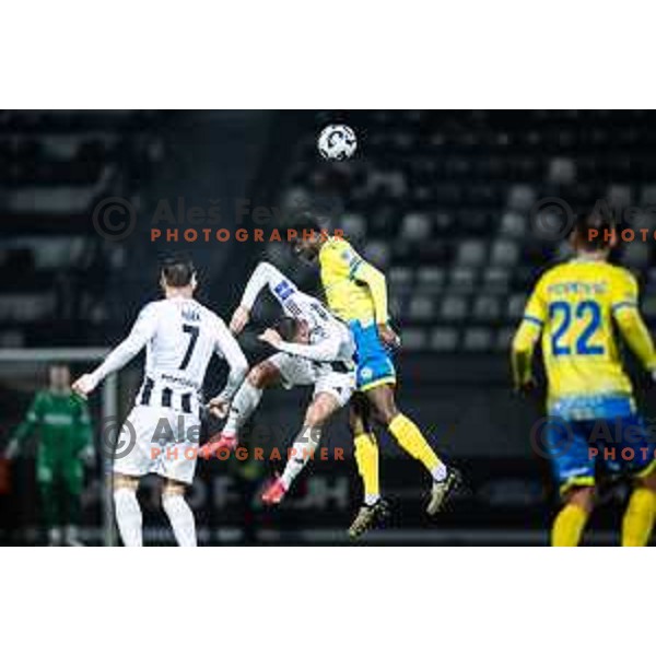 in action during Slovenian cup 2024/25 football match between NS Mura and Koper in Fazanerija, Murska Sobota, Slovenia on February 26, 2025. Photo: Jure Banfi