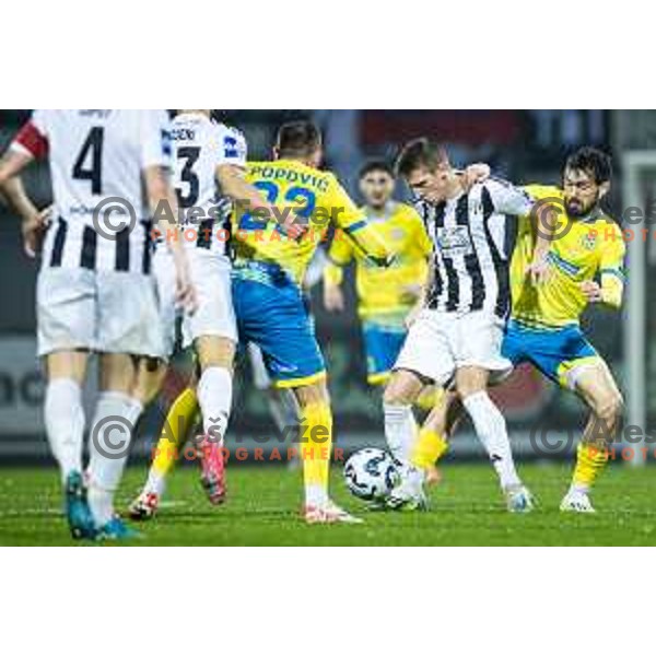 in action during Slovenian cup 2024/25 football match between NS Mura and Koper in Fazanerija, Murska Sobota, Slovenia on February 26, 2025. Photo: Jure Banfi