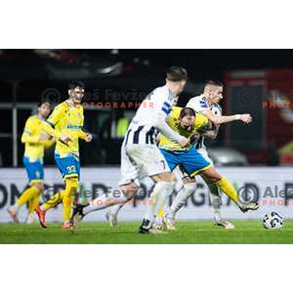 in action during Slovenian cup 2024/25 football match between NS Mura and Koper in Fazanerija, Murska Sobota, Slovenia on February 26, 2025. Photo: Jure Banfi