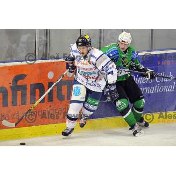 Music at ice hockey match in the EBEL League , Tilia Olimpija - Alba , 26.09.2008 Hala Tivoli, Ljubljana 
