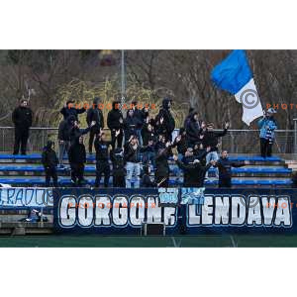 during Prva liga Telemach 2024/2025 football match between Nafta 1903 and Domzale in Sportni park Lendava, Slovenia on March 13, 2025 Photo: Sebastijan Andrejek Bukovec