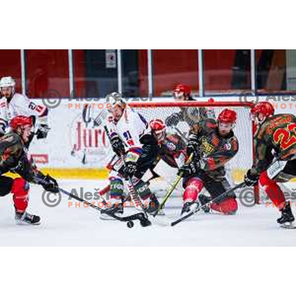 SIJ Acroni Jesenice-Rittner Buam SkyAlps, semi-final of Alps League, Jesenice, Slovenia on March 27, 2025