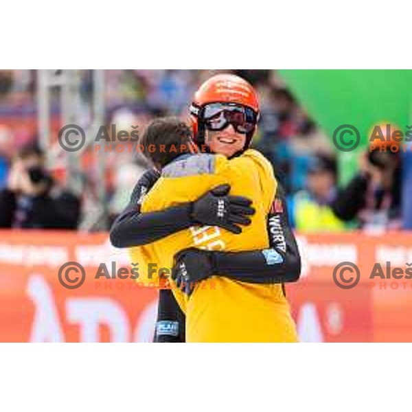 at FIS Ski Flying Competition at The Final of FIS Ski-jumping World Cup 2024/2025 in Planica, Slovenia on March 30, 2025. Photo Grega Valancic