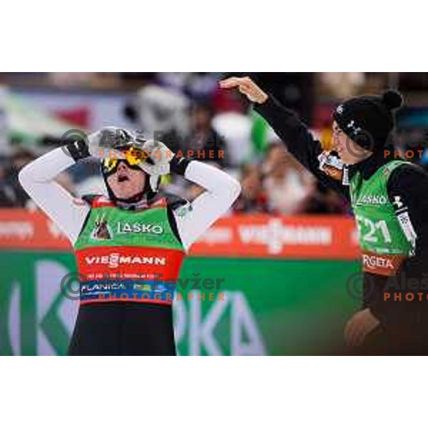 Domen Prevc (SLO) at FIS Ski Flying Competition at The Final of FIS Ski-jumping World Cup 2024/2025 in Planica, Slovenia on March 30, 2025. Photo Grega Valancic