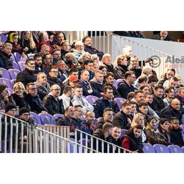 in action during Slovenian Cup 2024/25 quarter-finals football match between Maribor and Celje in Ljudski vrt, Maribor, Slovenia on April 2, 2025. Photo: Jure Banfi