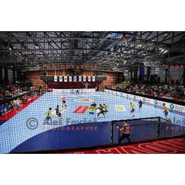 Dvorana Kodeljevo during Semifinal of Slovenian Handball Cup between MRK Krka and RK Celje Pivovarna Lasko in Ljubljana, Slovenia on April 4, 2025. Photo: Filip Barbalic