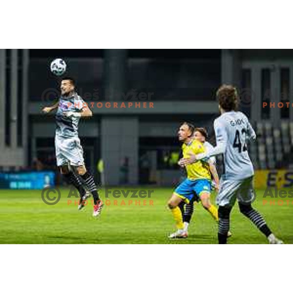 during Prva liga Telemach 2024/2025 football match between Koper and Kalcer Radomlje at Bonifika Stadium in Koper, Slovenia on April 5, 2025. Photo: Grega Valancic