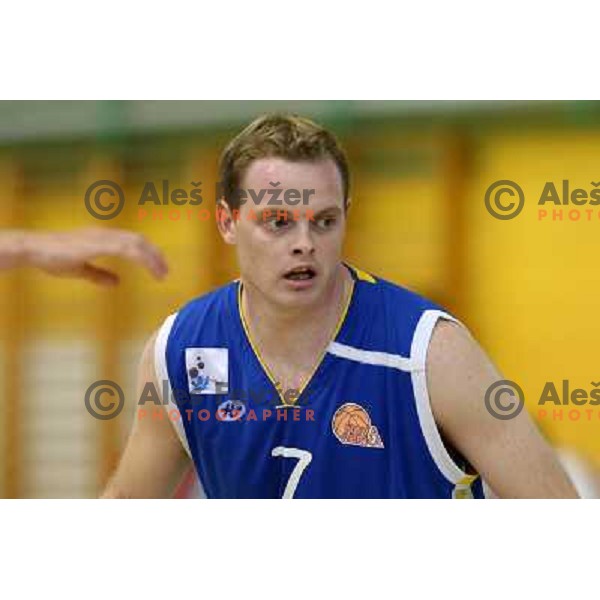 Marcetic at basketball match Elektra- Nova Gorica in UPC league, played in Sostanj 4.10.2008. 