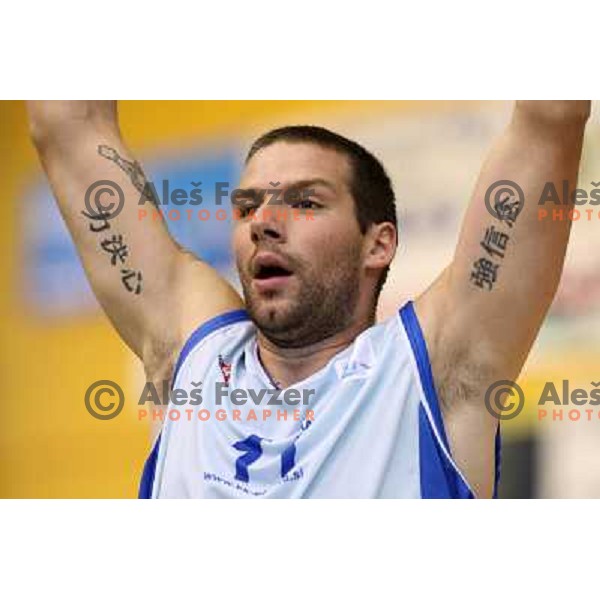 Ernest Novak at basketball match Elektra- Nova Gorica in UPC league, played in Sostanj 4.10.2008. 