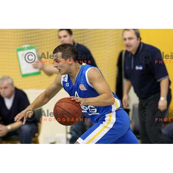 Perko at basketball match Elektra- Nova Gorica in UPC league, played in Sostanj 4.10.2008. 
