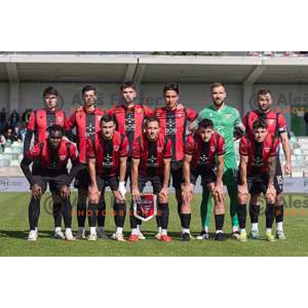  during Prva liga Telemach 2024/2025 football match between Primorje and Bravo Big Bang in Ajdovscina, Slovenia on April 10, 2025
