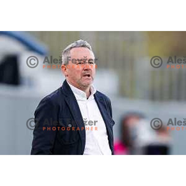 Slavisa Stojanovic, head coach of Koper during Prva liga Telemach 2024/2025 football match between Koper and Bravo Big Bang at Bonifika Stadium in Koper, Slovenia on April 19, 2025