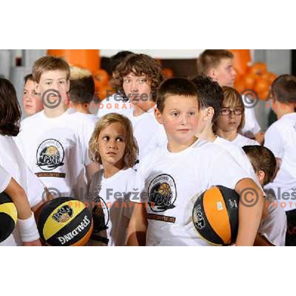 Grand opening of basketball school Sani Becirovic in Tabor hall, Maribor 30.8.2008 