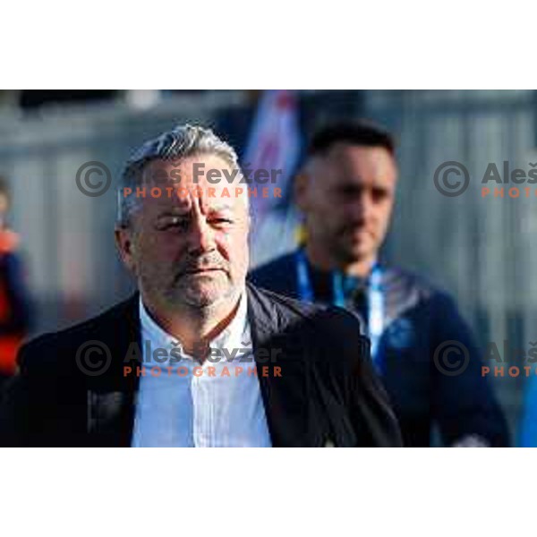 Slavisa Stojanovic, head coach of Koper during Prva liga Telemach 2024/2025 football match between Koper and Bravo Big Bang at Bonifika Stadium in Koper, Slovenia on April 19, 2025