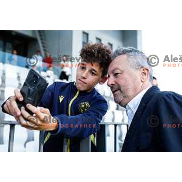 Slavisa Stojanovic of Koper during semi-final of Pivovarna Union Slovenian Cup 2024/2025 football match between Koper and Bravo Big Bang at Bonifika Stadium in Koper, Slovenia on April 23, 2025