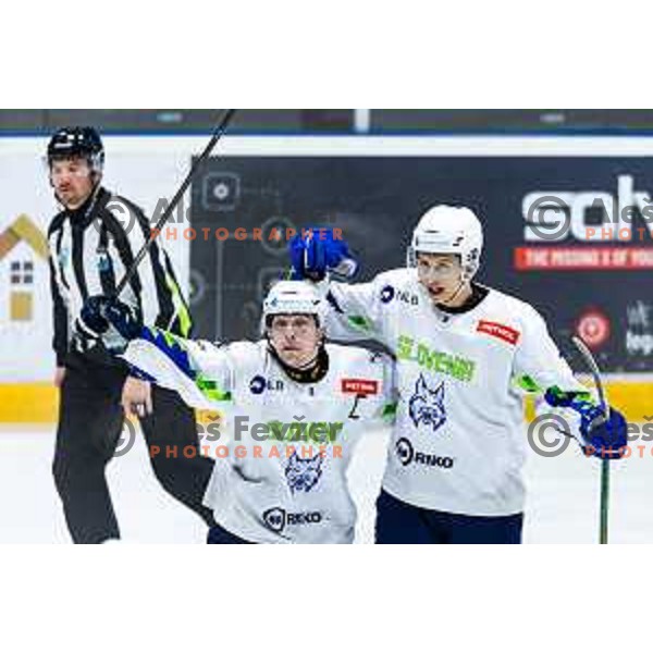 in action during World Championships 2025 preparation ice-hockey match between Slovenia and Poland in Ledna Dvorana, Maribor, Slovenia on April 24, 2025. Photo: Jure Banfi
