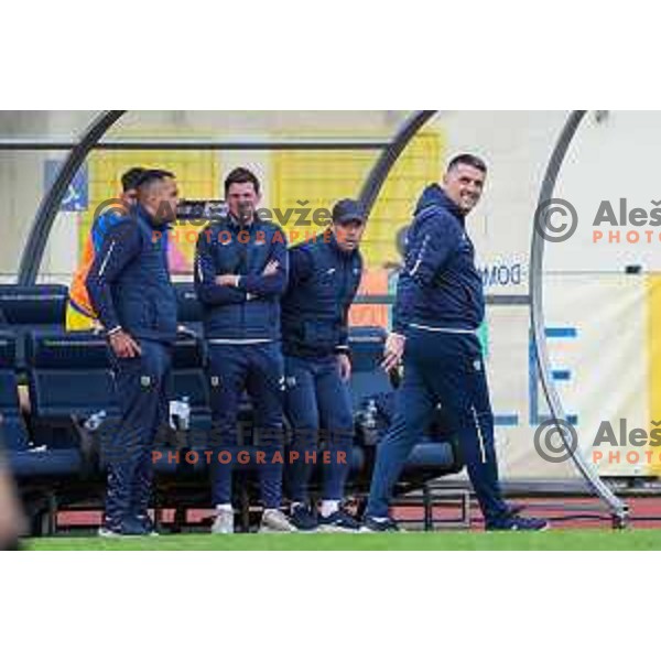 Dejan Doncic during Prva liga Telemach 2024/2025 football match between Domzale and Primorje in Domzale, Slovenia on April 26, 2025