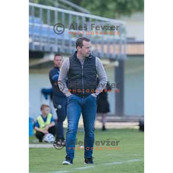 Jozsef Bozsik, head coach of Nafta 1903 during Prva liga Telemach 2024/2025 football match between Mura and Domzale in Fazanerija Murska Sobota, Slovenia on April 10, 2025 Photo: Sebastijan Andrejek Bukovec