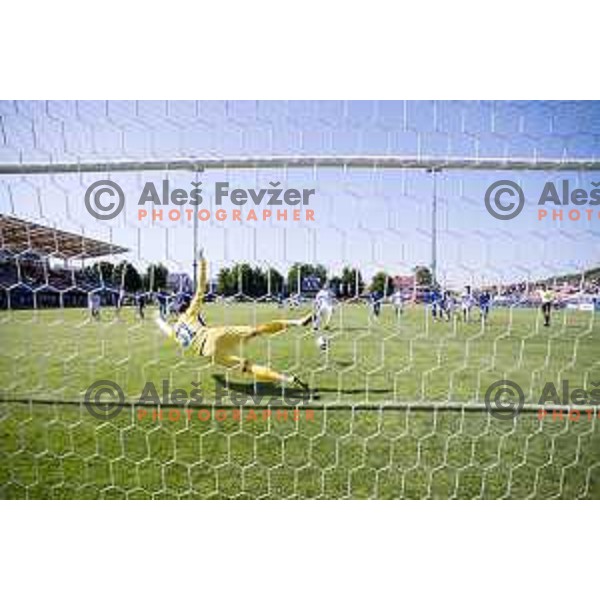 during Prva liga Telemach 2024/2025 football match between Mura and Domzale in Fazanerija Murska Sobota, Slovenia on April 10, 2025 Photo: Sebastijan Andrejek Bukovec