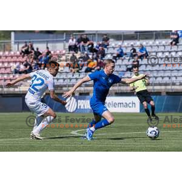 during Prva liga Telemach 2024/2025 football match between Mura and Domzale in Fazanerija Murska Sobota, Slovenia on April 10, 2025 Photo: Sebastijan Andrejek Bukovec